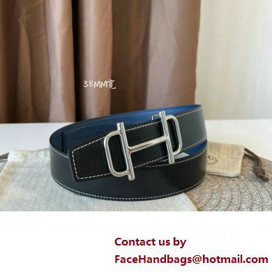 Hermes Royal belt buckle  &  Reversible leather strap 38 mm 03 2023